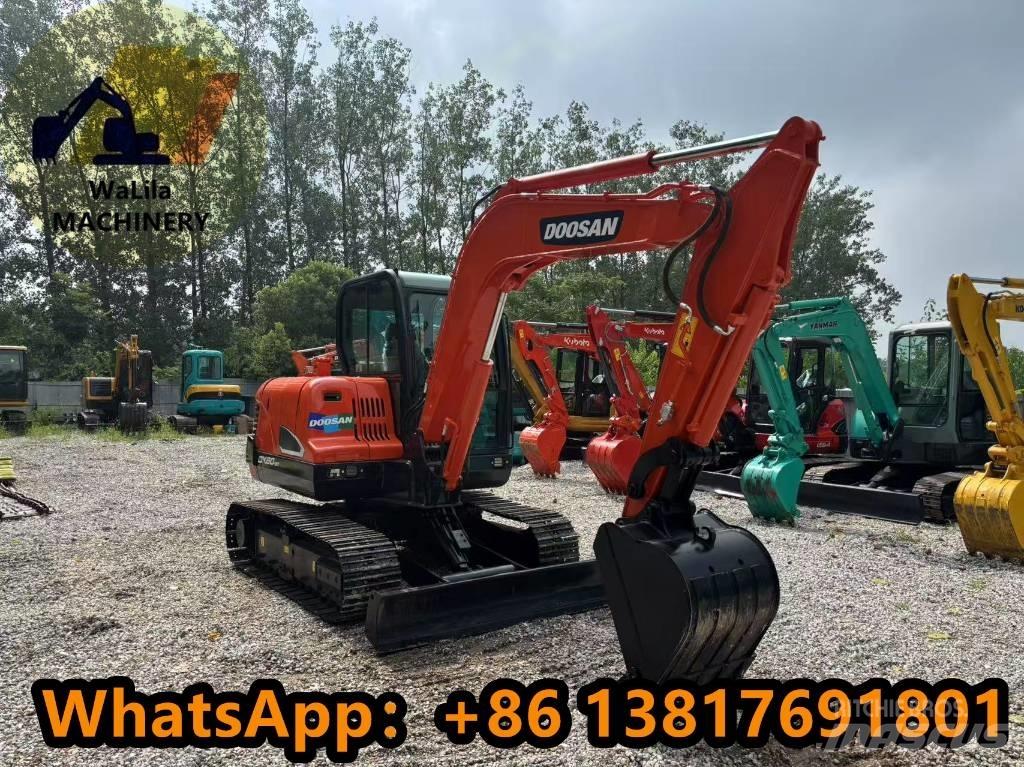 Doosan DX 60 Mini ekskavatörler, 7 tona dek