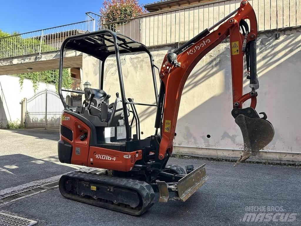 Kubota KX016-4 Mini ekskavatörler, 7 tona dek