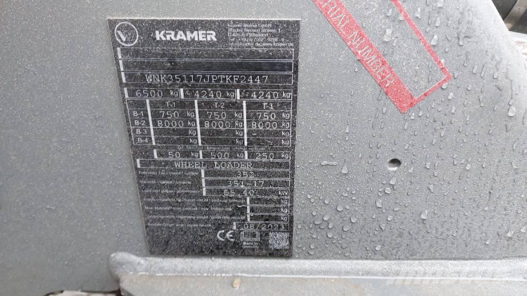 Kramer 8085T Mini yükleyiciler