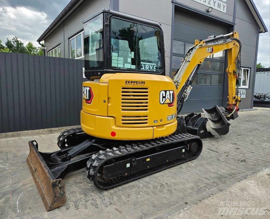 CAT 303.5 E Mini ekskavatörler, 7 tona dek