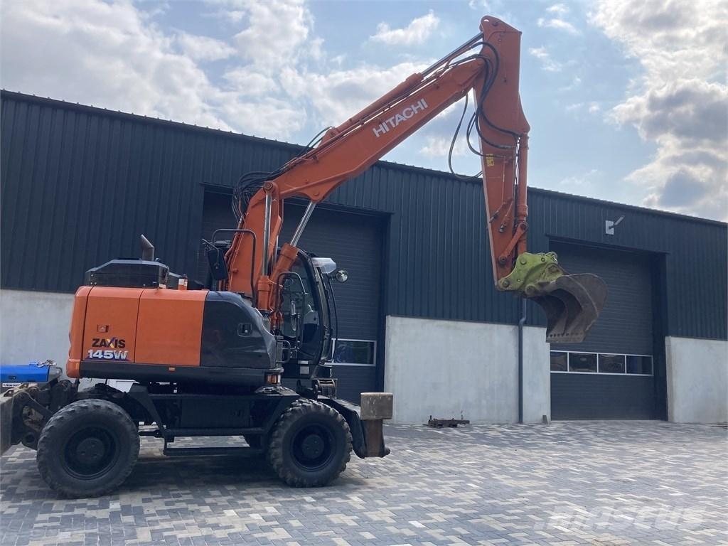 Hitachi ZX 145 W-6 Lastik tekerli ekskavatörler
