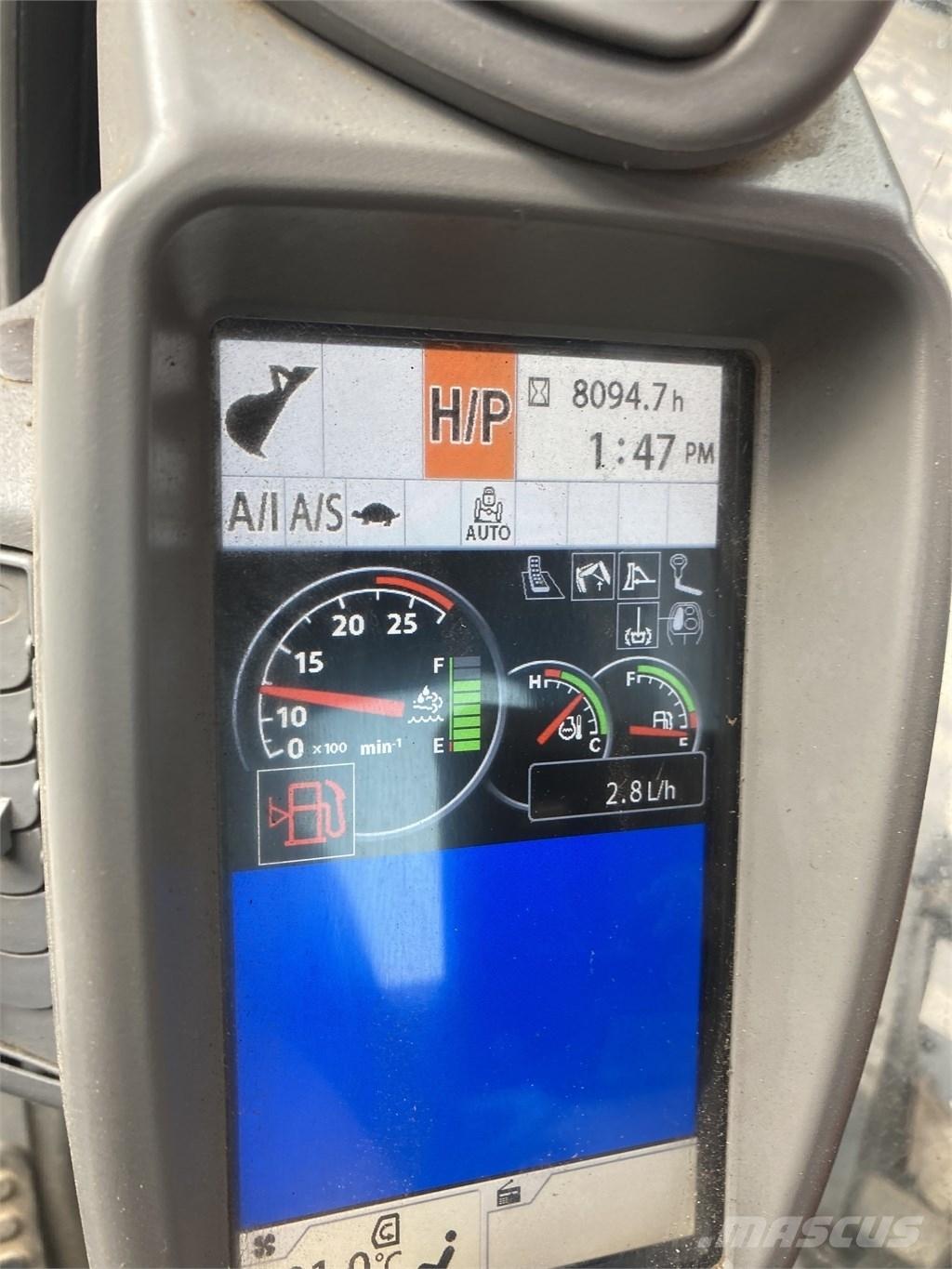 Hitachi ZX 145 W-6 Lastik tekerli ekskavatörler