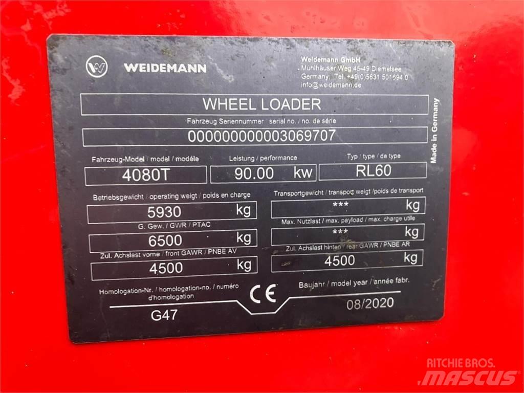Weidemann 4080 T Teleskopik yükleyiciler
