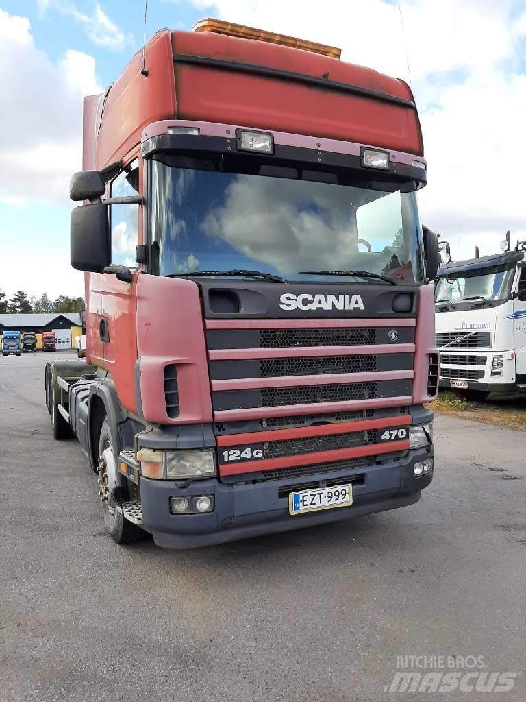Scania R 124 Vinçli kamyonlar