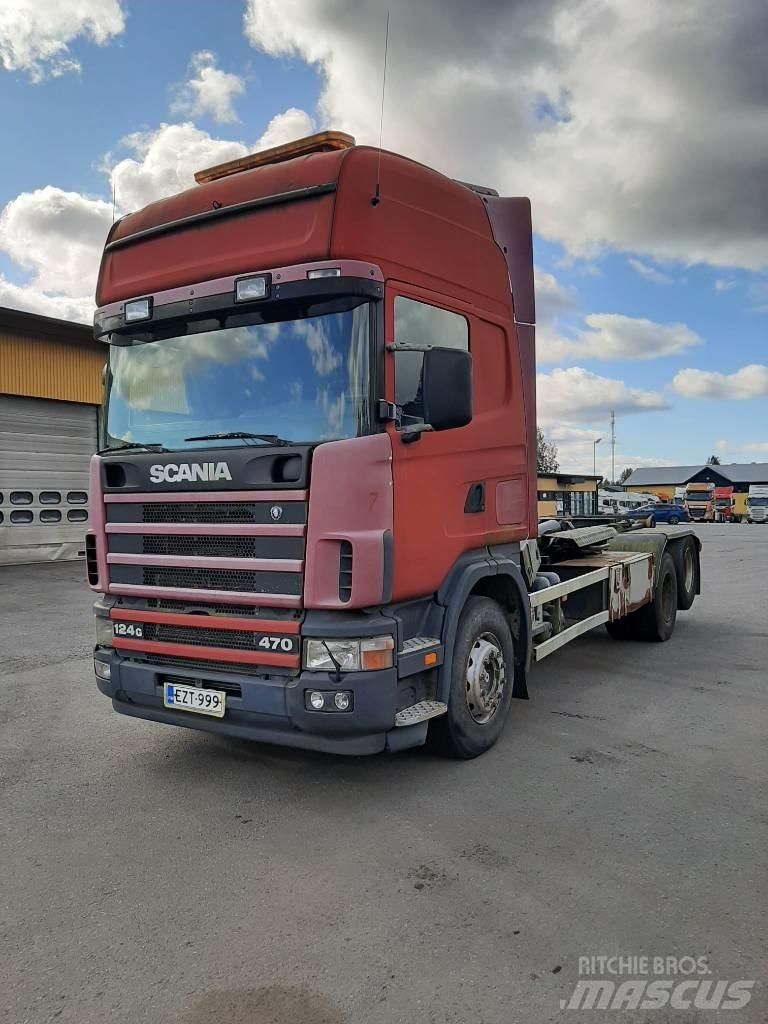 Scania R 124 Vinçli kamyonlar