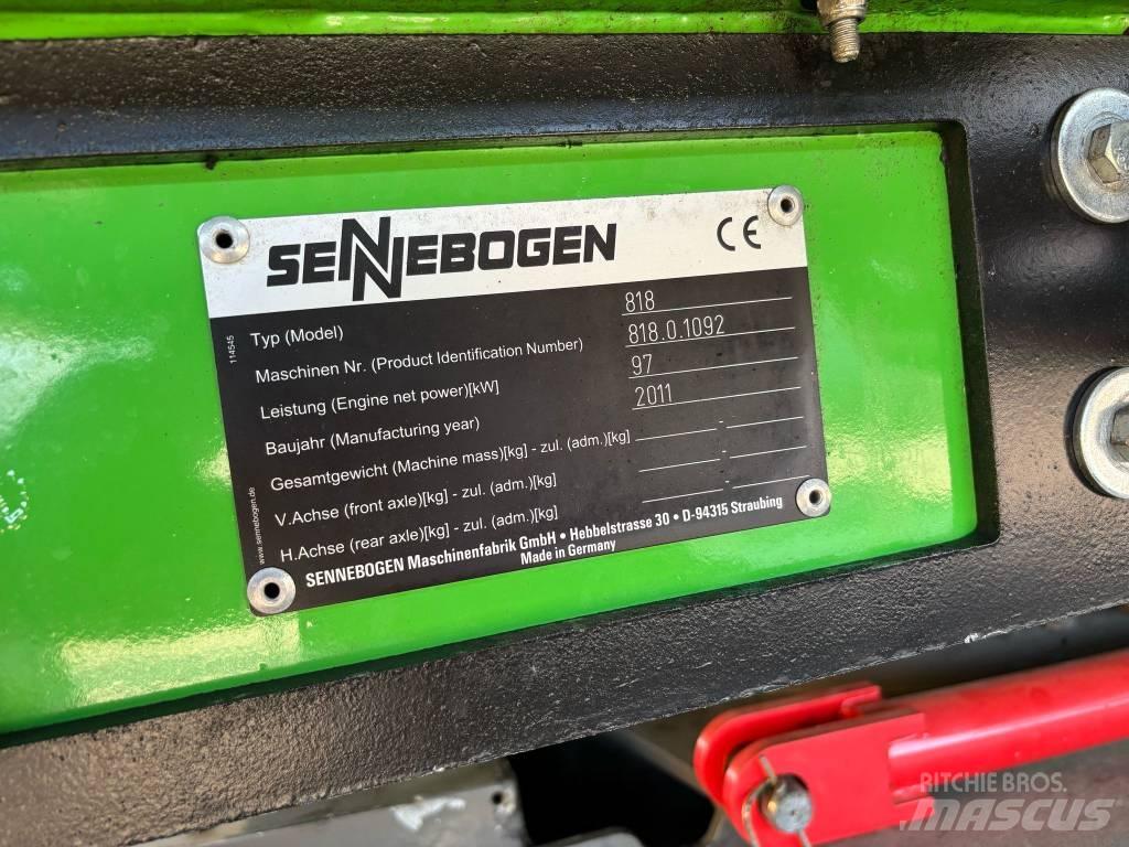 Sennebogen 818 Atık taşıma araçları