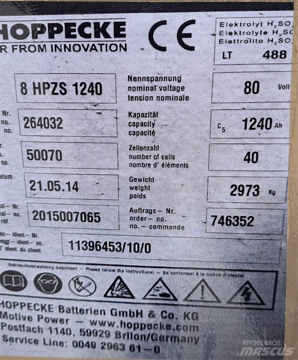 Linde E60 Elektrikli forkliftler