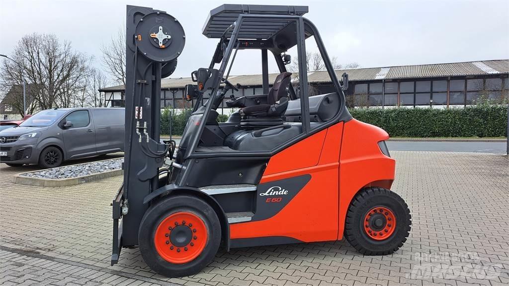 Linde E60 Elektrikli forkliftler