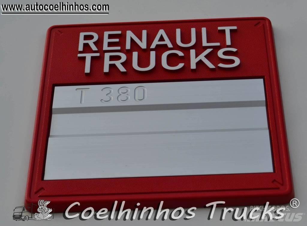 Renault T 380 Kayar tenteli kamyonlar