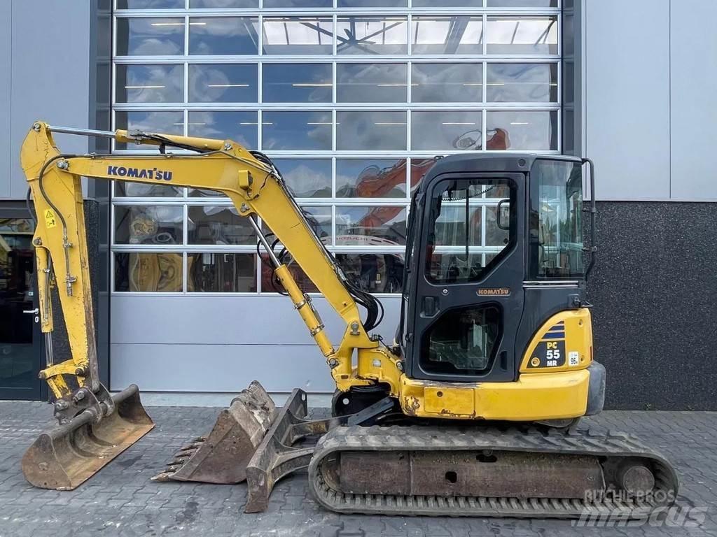 Komatsu PC55MR-3 Mini ekskavatörler, 7 tona dek
