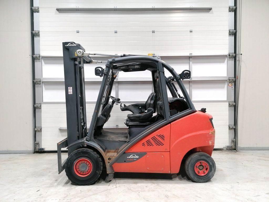 Linde H35T-02 LPG'li forkliftler