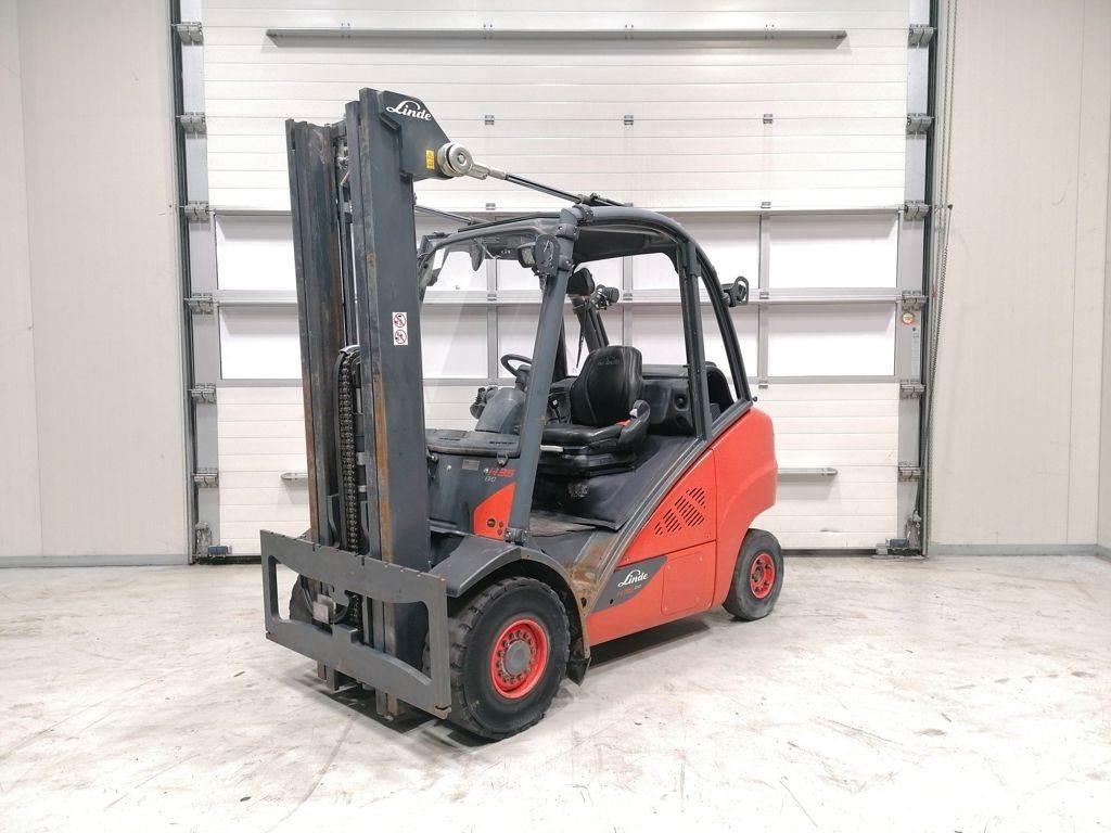 Linde H35T-02 LPG'li forkliftler