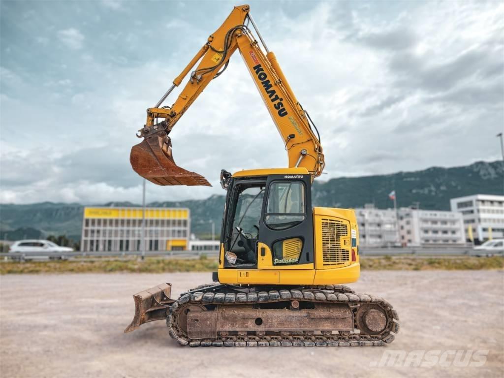 Komatsu PC 138 US Paletli ekskavatörler
