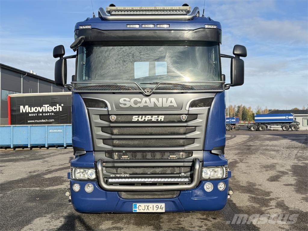 Scania R 730 8X4 Vinçli kamyonlar