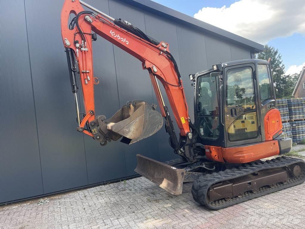 Kubota KX057-4 Mini ekskavatörler, 7 tona dek