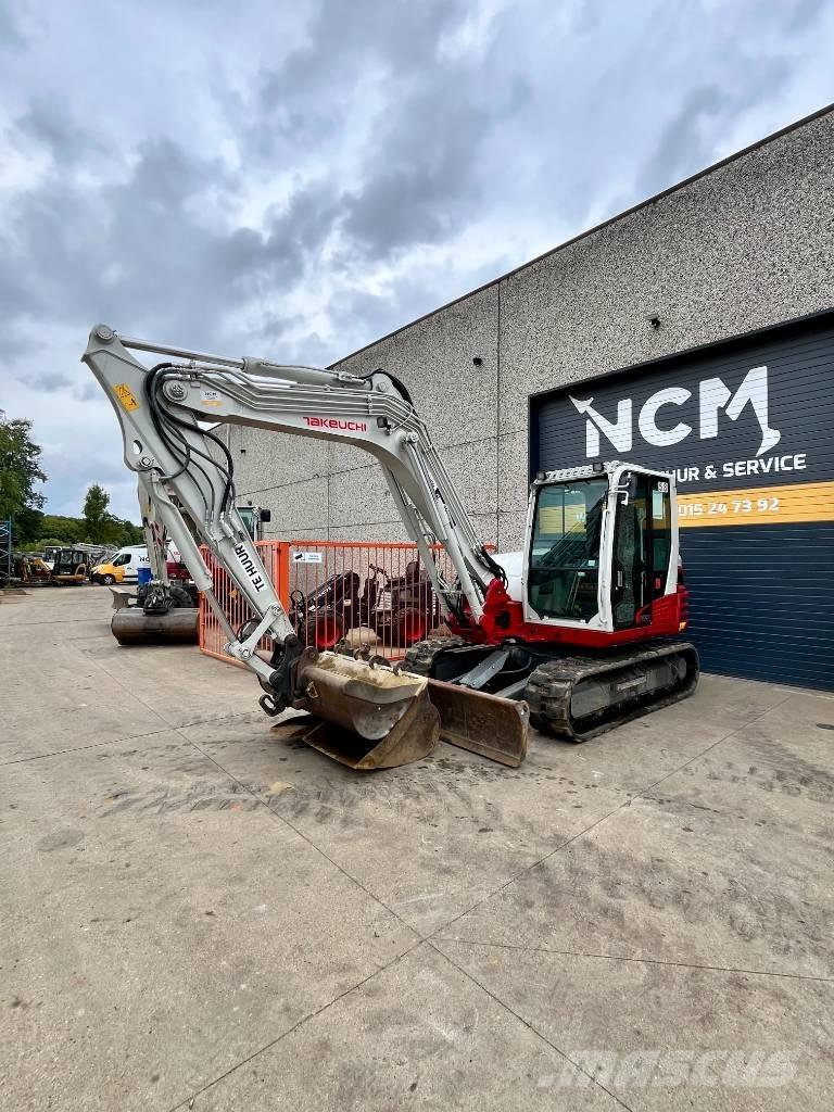 Takeuchi TB 290 Mini ekskavatörler, 7 tona dek