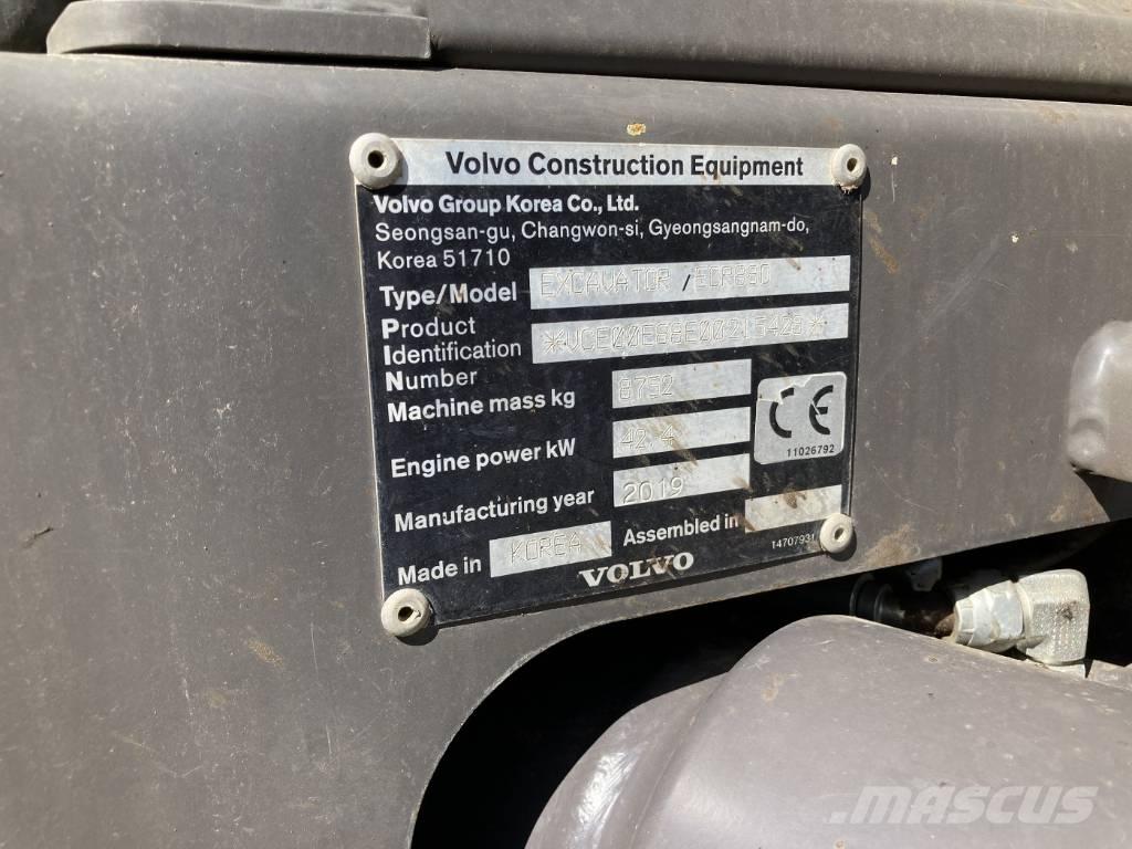 Volvo ECR 88 D Midi ekskavatörler 7 - 12 t