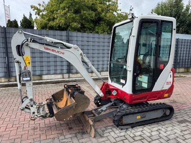 Takeuchi TB 216 Mini ekskavatörler, 7 tona dek