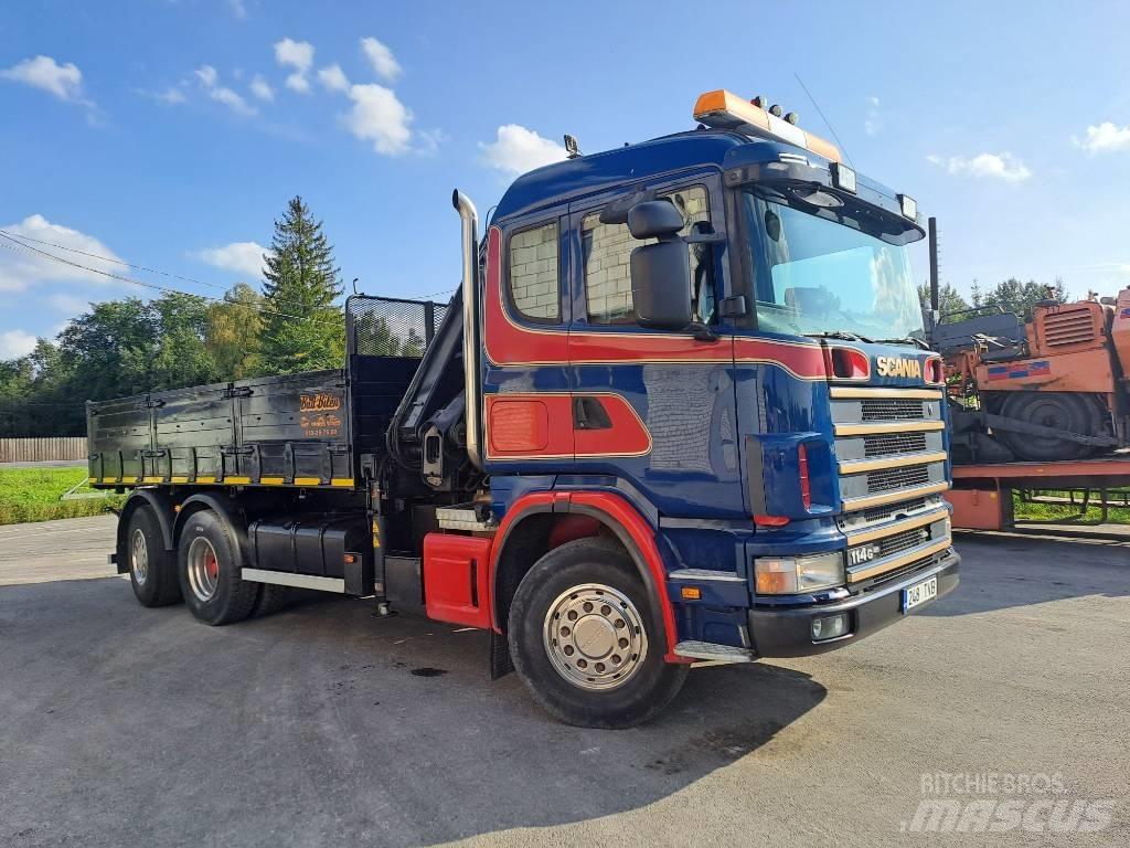 Scania R114 Araç üzeri vinçler