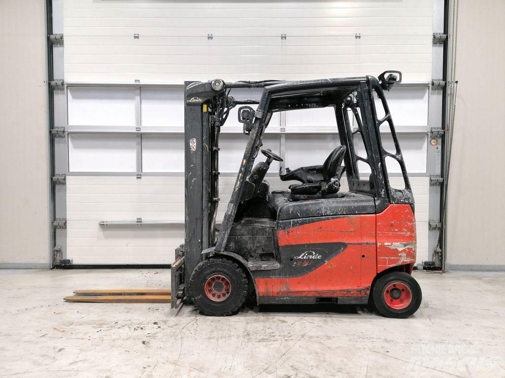 Linde E20H-01/600 Elektrikli forkliftler
