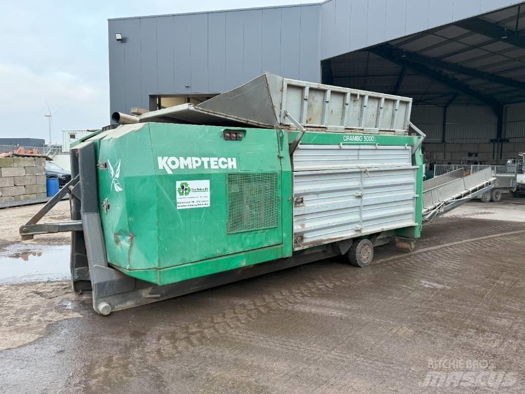 Komptech Crambo 5000 Atik ögütücüler
