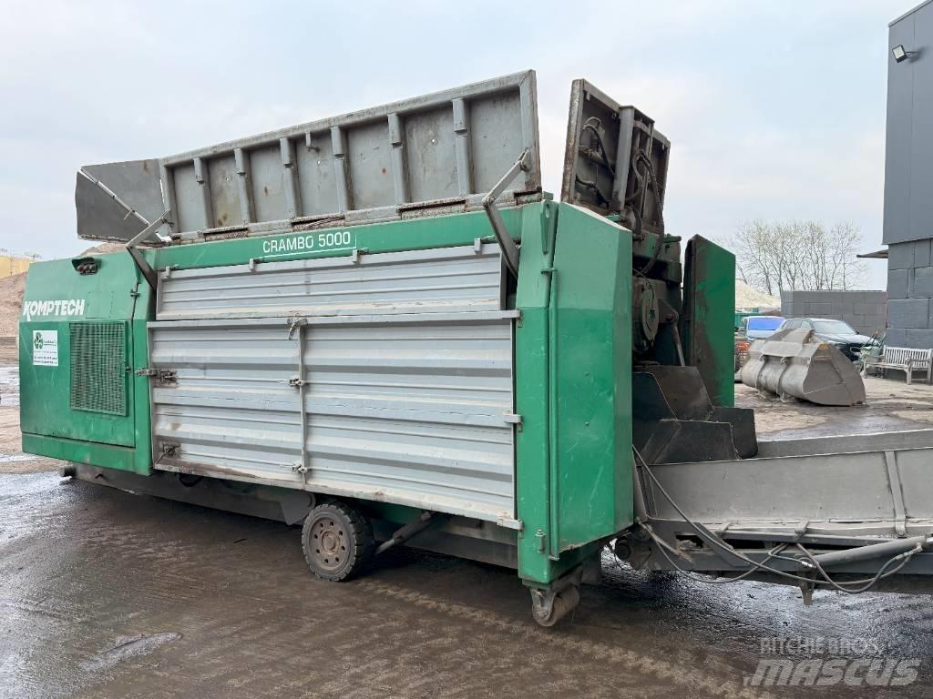 Komptech Crambo 5000 Atik ögütücüler