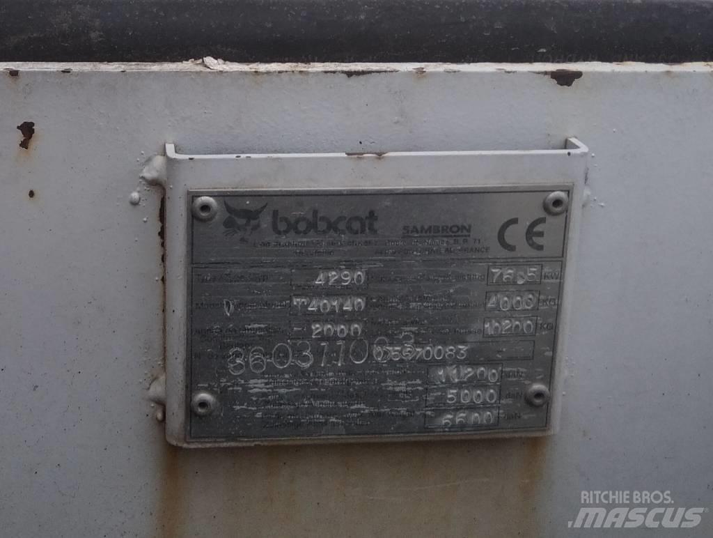 Bobcat T 40140 Yatay sondaj makineleri