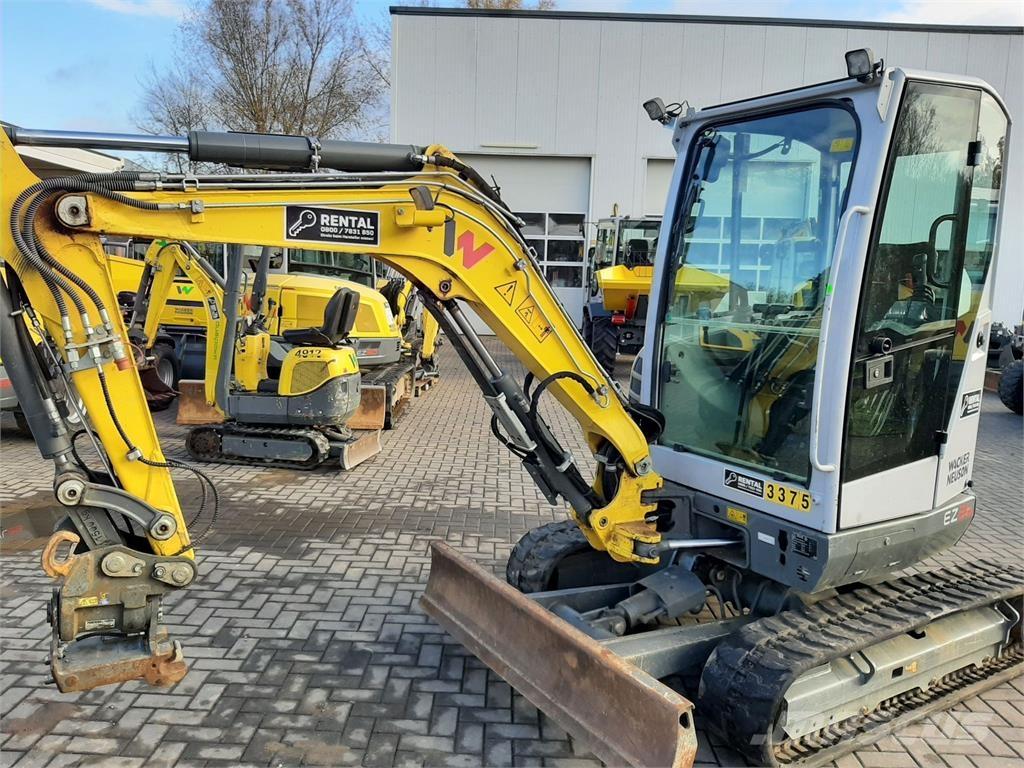 Wacker Neuson EZ26 Paletli ekskavatörler