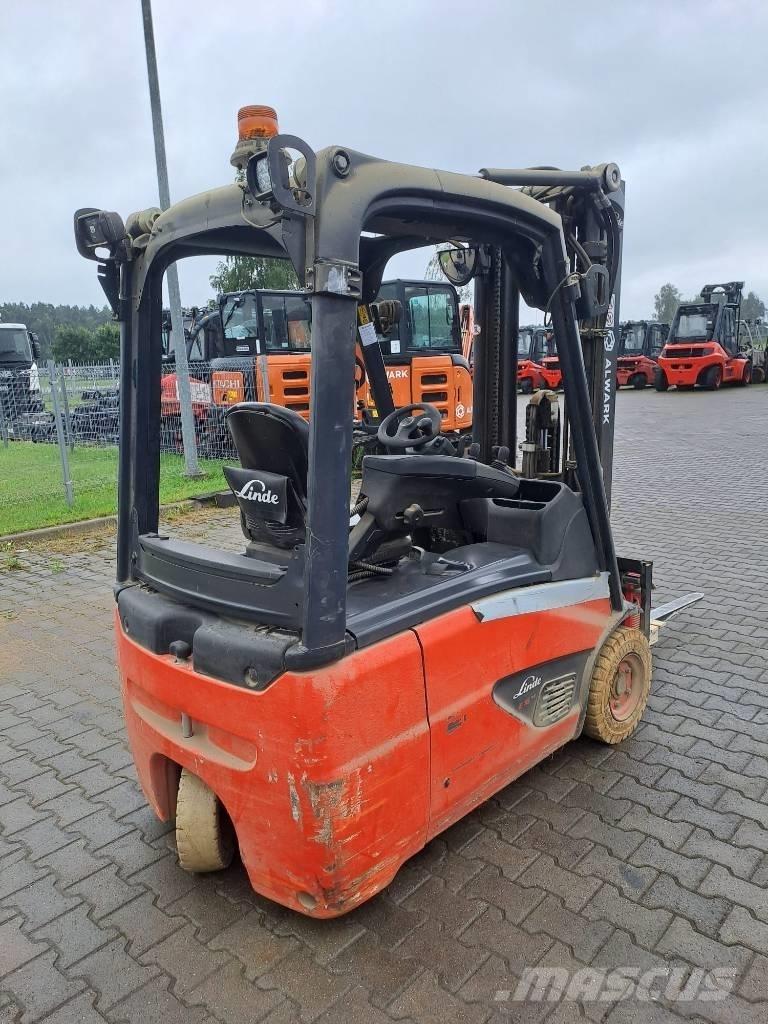 Linde E16 Elektrikli forkliftler