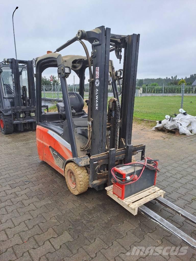 Linde E16 Elektrikli forkliftler