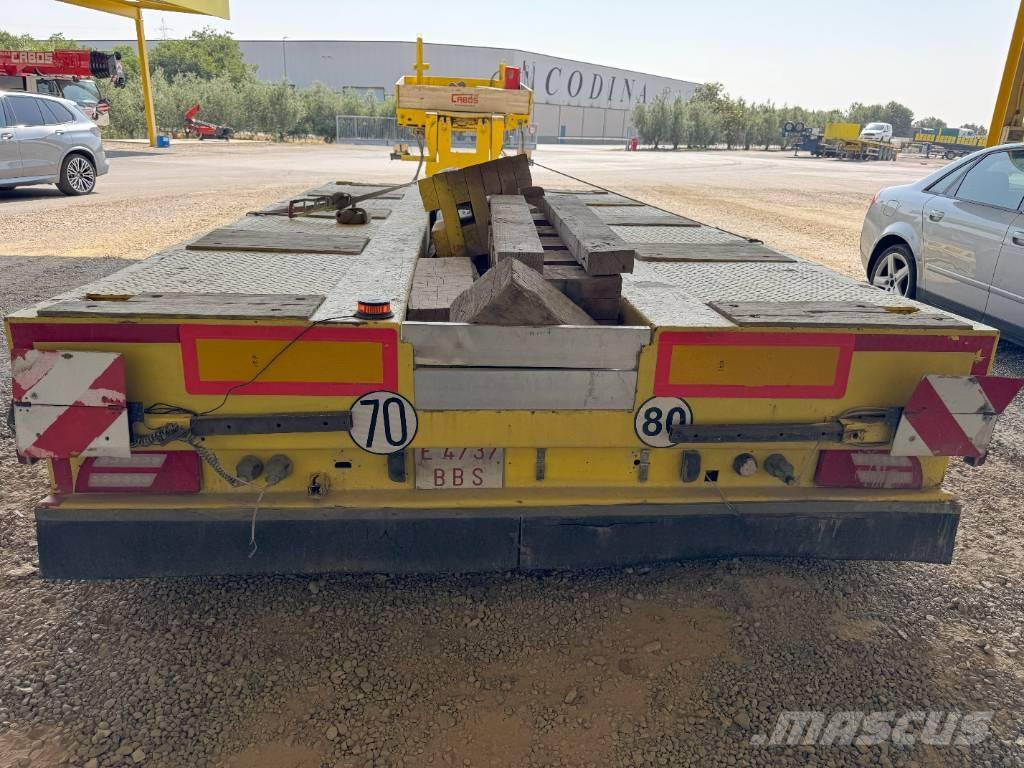 Goldhofer SSTZ-VH Low loader yari çekiciler