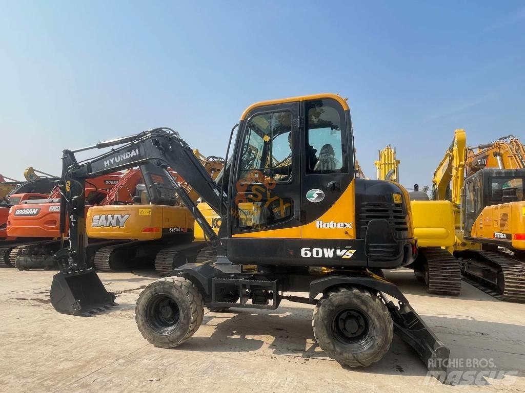 Hyundai 60w-9 Lastik tekerli ekskavatörler