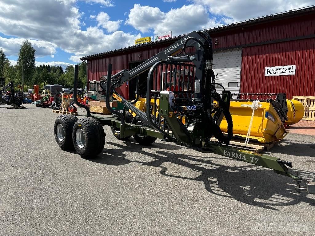 Farma T7 ja C 5.1D Orman römorkları