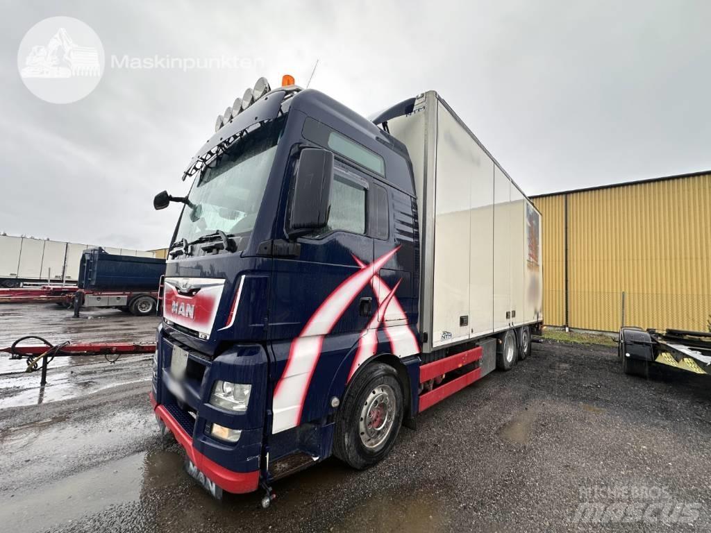 MAN TGX 26.480 Kapali kasa kamyonlar
