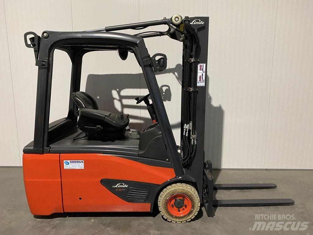 Linde E16L-386 Elektrikli forkliftler