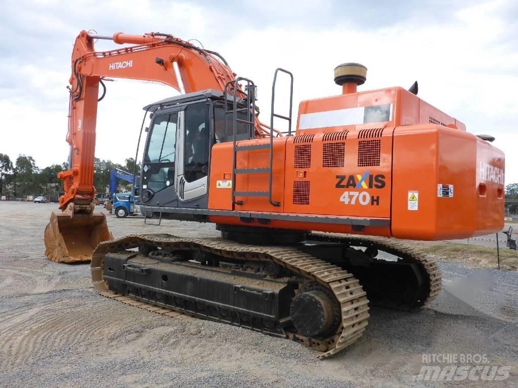 Hitachi 470 Paletli ekskavatörler