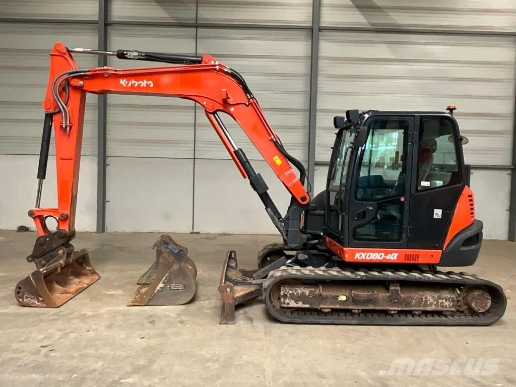 Kubota KX 080-4 A Midi ekskavatörler 7 - 12 t