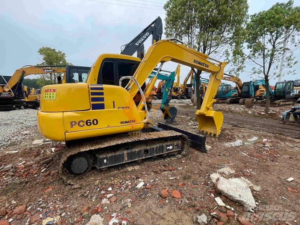 Komatsu PC 60 Mini ekskavatörler, 7 tona dek