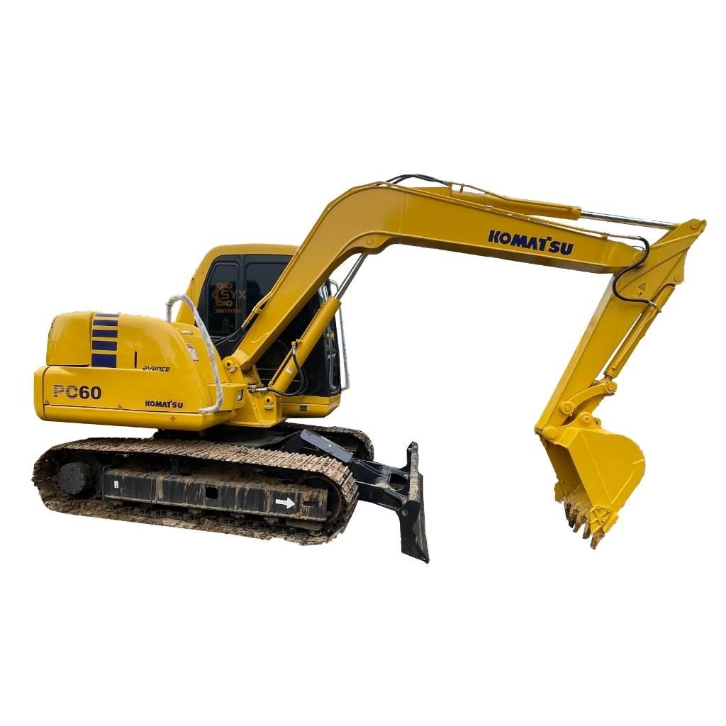 Komatsu PC 60 Mini ekskavatörler, 7 tona dek