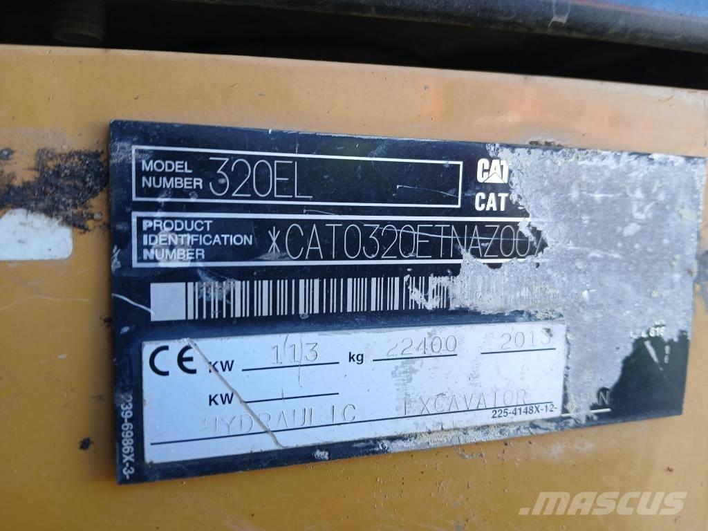 CAT 320EL Paletli ekskavatörler