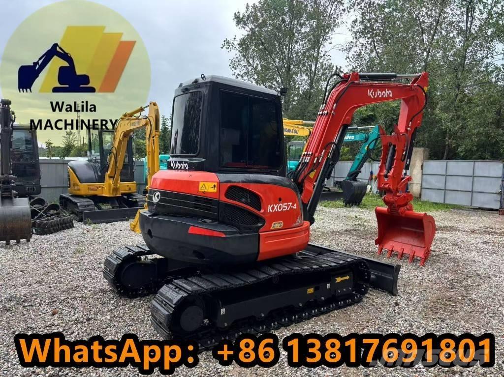 Kubota KX 057-4 Mini ekskavatörler, 7 tona dek