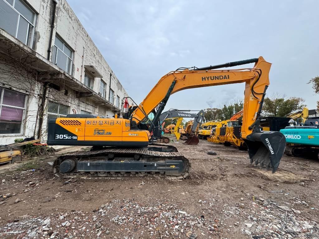 Hyundai 305lc Paletli ekskavatörler