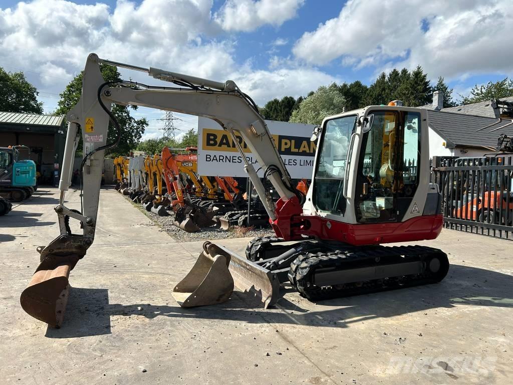 Takeuchi TB 250 Mini ekskavatörler, 7 tona dek