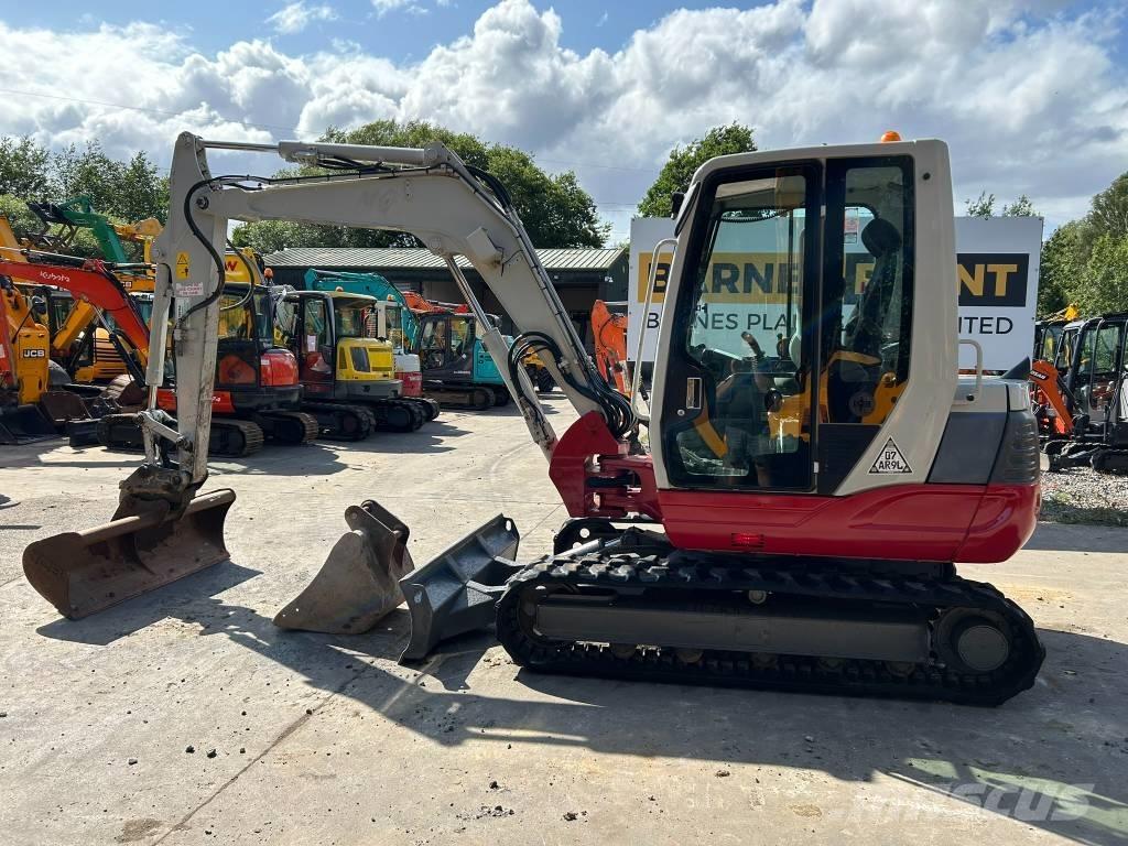 Takeuchi TB 250 Mini ekskavatörler, 7 tona dek