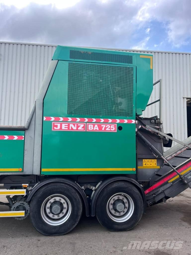 JENZ BA 725DL Ağaç öğütücüler