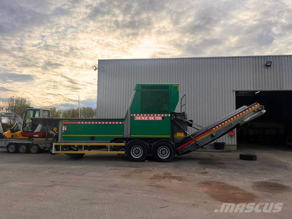 JENZ BA 725DL Ağaç öğütücüler