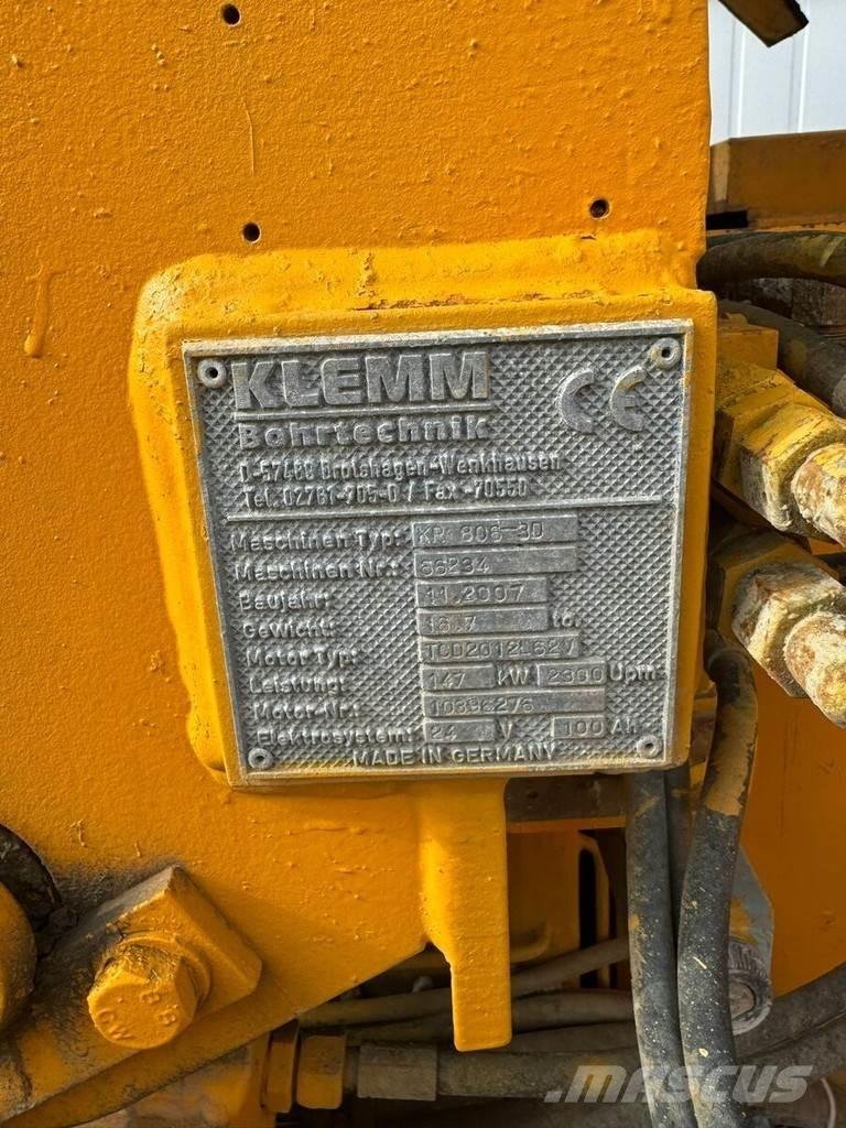 Klemm KR 806-3D Sondaj makinalari