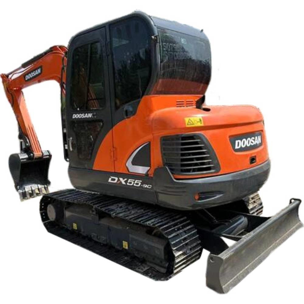 Doosan DX55 Mini ekskavatörler, 7 tona dek