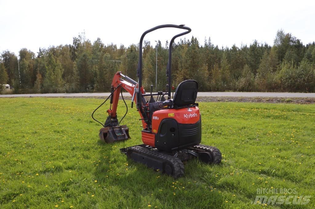 Kubota U10-3 Mini ekskavatörler, 7 tona dek