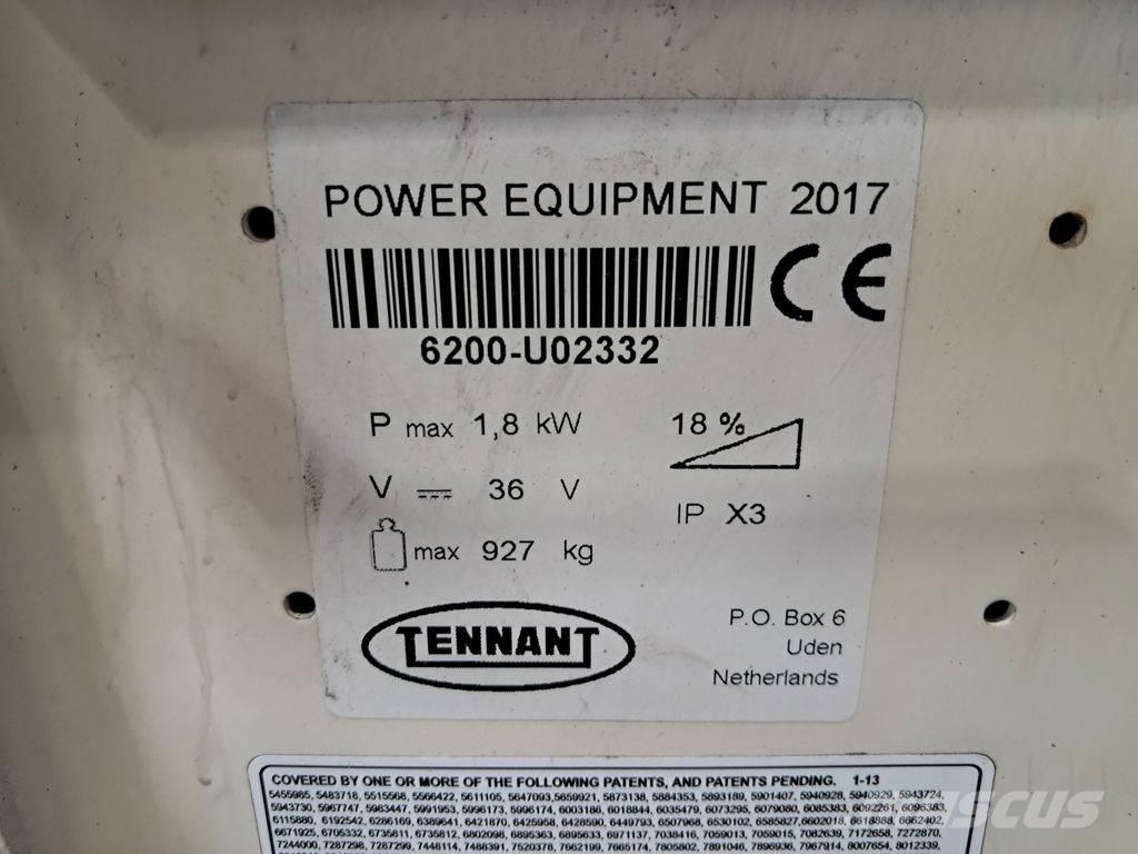 Tennant 6200 Cadde süpürücüler